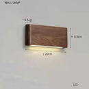 Decorbites brown leather wooden floor lamp for living room