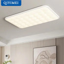 Decorbites bubble led rectangular quilted ceiling light living room
