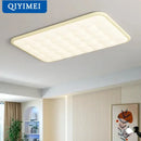 Decorbites bubble led rectangular quilted ceiling light living room