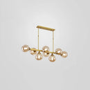 DecorBites™ Bubbles Glass Pendant Light: Stylish Island Hanging Fixture for Postmodern Dining