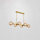 DecorBites™ Bubbles Glass Pendant Light: Stylish Island Hanging Fixture for Postmodern Dining