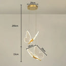 DecorBites™ Butterfly Pendant Lights - Nordic Indoor Hanging Lamp for Living and Dining Room