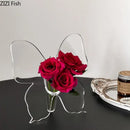 DecorBites™ Butterfly Theme Vase for Aesthetic Room Decor