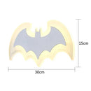 Decorbites cartoon bat wall lamp warm yellow acrylic light bedroom