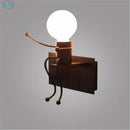 Decorbites cartoon children iron wall lamps for bedroom decor