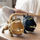DecorBites™ Cartoon Dog Ashtray | Creative Animal Resin Home Decor Gift