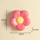 Decorbites cartoon flower vase pink & yellow bedroom wall decor
