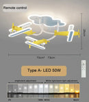 Decorbites cartoon plane chandelier light kids room ceiling lamp