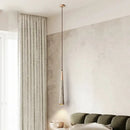 Decorbites cement cream led pendant light for bedroom bedside