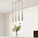 Decorbites cement cream led pendant light for bedroom bedside
