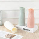DecorBites™ Ceramic-Look Plastic Flower Pots for Home and Garden