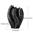 DecorBites™ Ceramic Sea Vase with Nordic Modern Decor