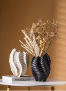 DecorBites™ Ceramic Sea Vase with Nordic Modern Decor