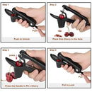 DecorBites™ Cherry Fruit Pitter Remover Tool - Easy Olive Core Corer Gadget Stoner