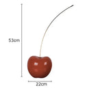 DecorBites™ Cherry Fruit Sculpture Resin Desk Ornament Modern Home Decoration