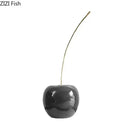 DecorBites™ Cherry Fruit Sculpture Resin Desk Ornament Modern Home Decoration