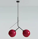 Modern white and gold glass pendant lights for dining room