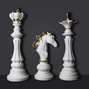 DecorBites™ Chess Pieces Figurines: The Queen's Gambit Decor for Home & Office