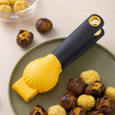 Mint green & yellow nut cracker set kitchen tool