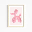 DecorBites™ Chic Pink Wall Art for Girls' Room