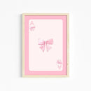 DecorBites™ Chic Pink Wall Art for Girls' Room