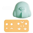 Kawaii yellow rice ball mold set kitchen decorbites chicken bear
