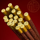 DecorBites™ Chicken-wing Wood Chopsticks Set • High Grade Reusable Tableware