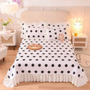 DecorBites™ Chiffon Quilted Bed Spread Set - Queen Size Cotton Bedspread Cover