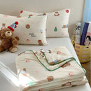 DecorBites™ Children Cartoon Summer Cooling Quilt - Double Bed Breathable Thin Blanket Duvet