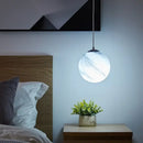 DecorBites™ Children's Planet Earth Pendant Lamp: Acrylic Space Star Theme LED Hanging Light