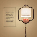 DecorBites™ Chinese Cloth Chandelier for Bedroom, Dining Room, Corridor, Hotel - Light & Elegant