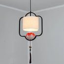 DecorBites™ Chinese Cloth Chandelier for Bedroom, Dining Room, Corridor, Hotel - Light & Elegant
