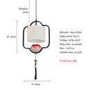 DecorBites™ Chinese Cloth Chandelier for Bedroom, Dining Room, Corridor, Hotel - Light & Elegant