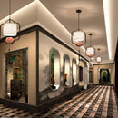 DecorBites™ Chinese Cloth Chandelier for Bedroom, Dining Room, Corridor, Hotel - Light and Stylish