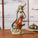 Chinese goddess fairy ceramic figurine set living room home decor