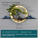 DecorBites™ Chinese Landscape LED Wall Lamp for Home Living Bedroom Study