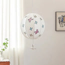 Chinese medieval dove embroidery pendant light cream bedroom lantern