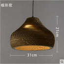 DecorBites™ Chinese Paper Honeycomb Pendant Lights Cardboard Personalized Home Decor Luminaire