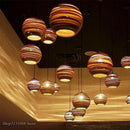 DecorBites™ Chinese Paper Honeycomb Pendant Lights Cardboard Personalized Home Decor Luminaire