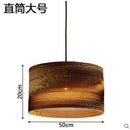 DecorBites™ Chinese Paper Honeycomb Pendant Lights Cardboard Personalized Home Decor Luminaire
