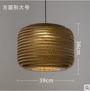 DecorBites™ Chinese Paper Honeycomb Pendant Lights Cardboard Personalized Home Decor Luminaire