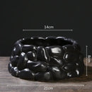 DecorBites™ Chinese Style Ceramic Flowerpot Vase Bonsai Floral Decor Jianshan Tool Home Arrangement
