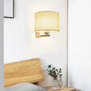 DecorBites™ Chinese Style Cloth Covered Wall Lamp for Bedroom and Living Room