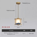 DecorBites™ Chinese Style Copper Pendant Light for Bedroom, Aisle, and Headboard Zen Chandelier