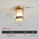 DecorBites™ Chinese Style Copper Pendant Light for Bedroom, Aisle, and Headboard Zen Chandelier