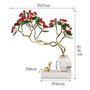 DecorBites™ Chinese Style Crystal Ornaments for Home Decoration and Gifts