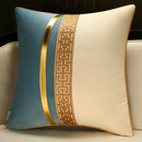 Chinese style red & golden yellow decorative pillow cover living room