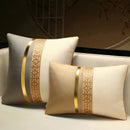 Chinese style red & golden yellow decorative pillow cover living room