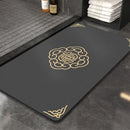 DecorBites™ Chinese Style Diatom Mud Entry Door Mat - Super Absorbent & Anti-Slip