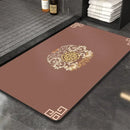 DecorBites™ Chinese Style Diatom Mud Entry Door Mat - Super Absorbent & Anti-Slip